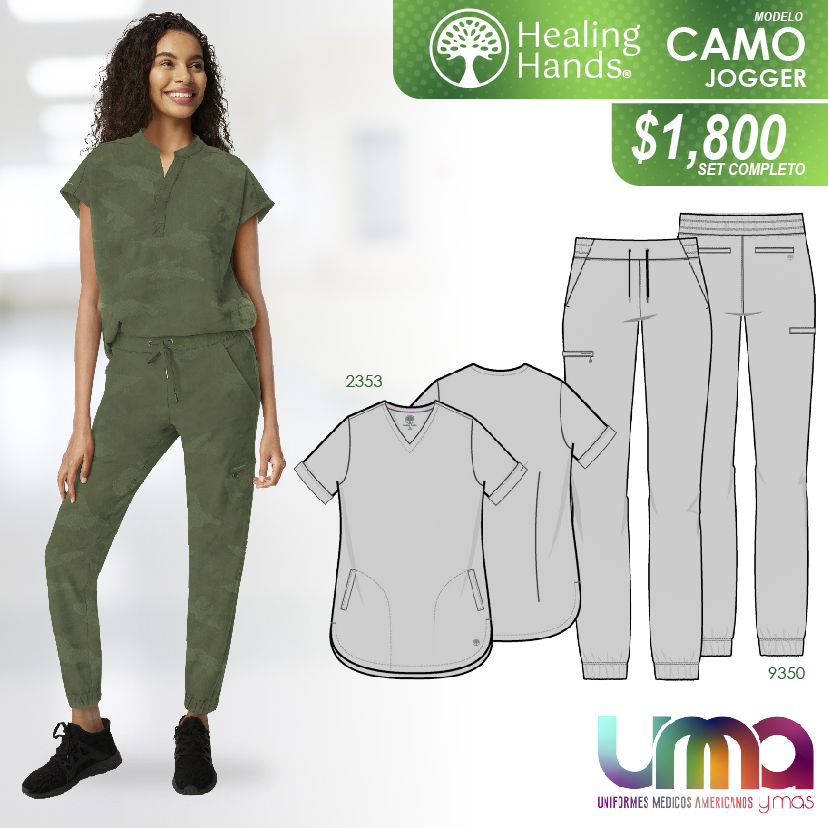 Uniformes medicos Healing Hands